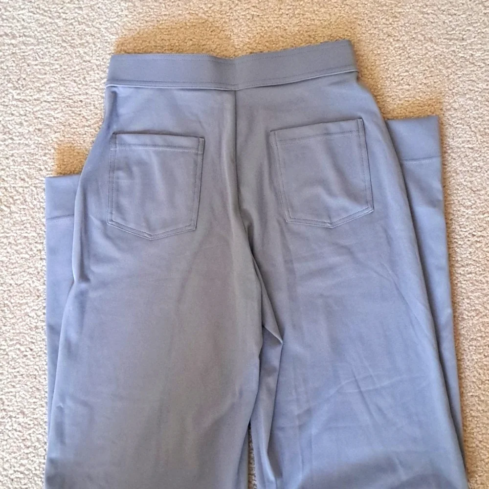 XLARGE    HALARA  HIGH WAISTED BUTTON STRAIGHT LEG CASUAL PANT